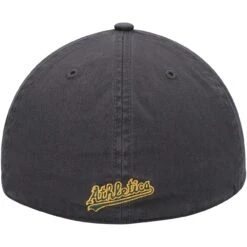 Men's Oakland Athletics '47 Graphite Franchise Fitted Hat -BigLeagueCaps Store mens 47 graphite oakland athletics franchise fitted hat pi3853000 altimages ff 3853434 992e1c7b3dc02ec6fdfbalt4 full