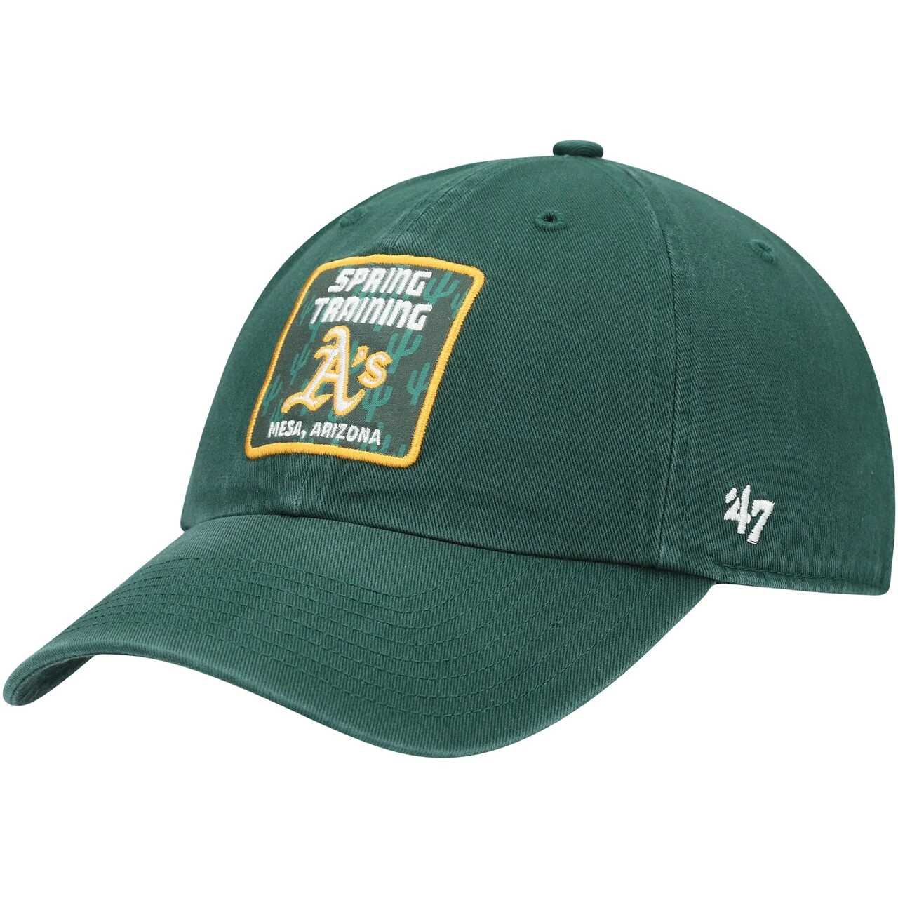 Men's Oakland Athletics '47 Green Brodie Adjustable Hat 3 Men's Oakland Athletics '47 Green Brodie Adjustable Hat