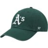 Men's Oakland Athletics '47 Green Clean Up Adjustable Hat -BigLeagueCaps Store mens 47 green oakland athletics clean up adjustable hat ss5 p 4943409pv 1u tubvq9v7tioy3mba525rv a3s2qwjeit7xgpzbgdcv
