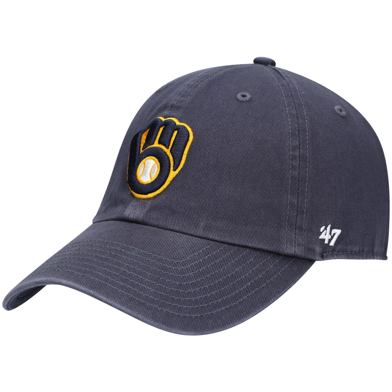 Men's Milwaukee Brewers '47 Navy Heritage Clean Up Adjustable Hat