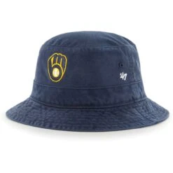Men's Milwaukee Brewers '47 Navy Primary Bucket Hat
