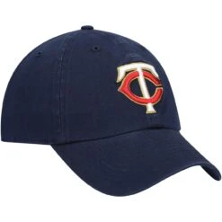Men's Minnesota Twins '47 Navy Alternate Logo Clean Up Adjustable Hat -BigLeagueCaps Store mens 47 navy minnesota twins alternate logo clean up adjustable hat pi4058000 altimages ff 4058443 900d362294e6a76e6a8aalt3 full
