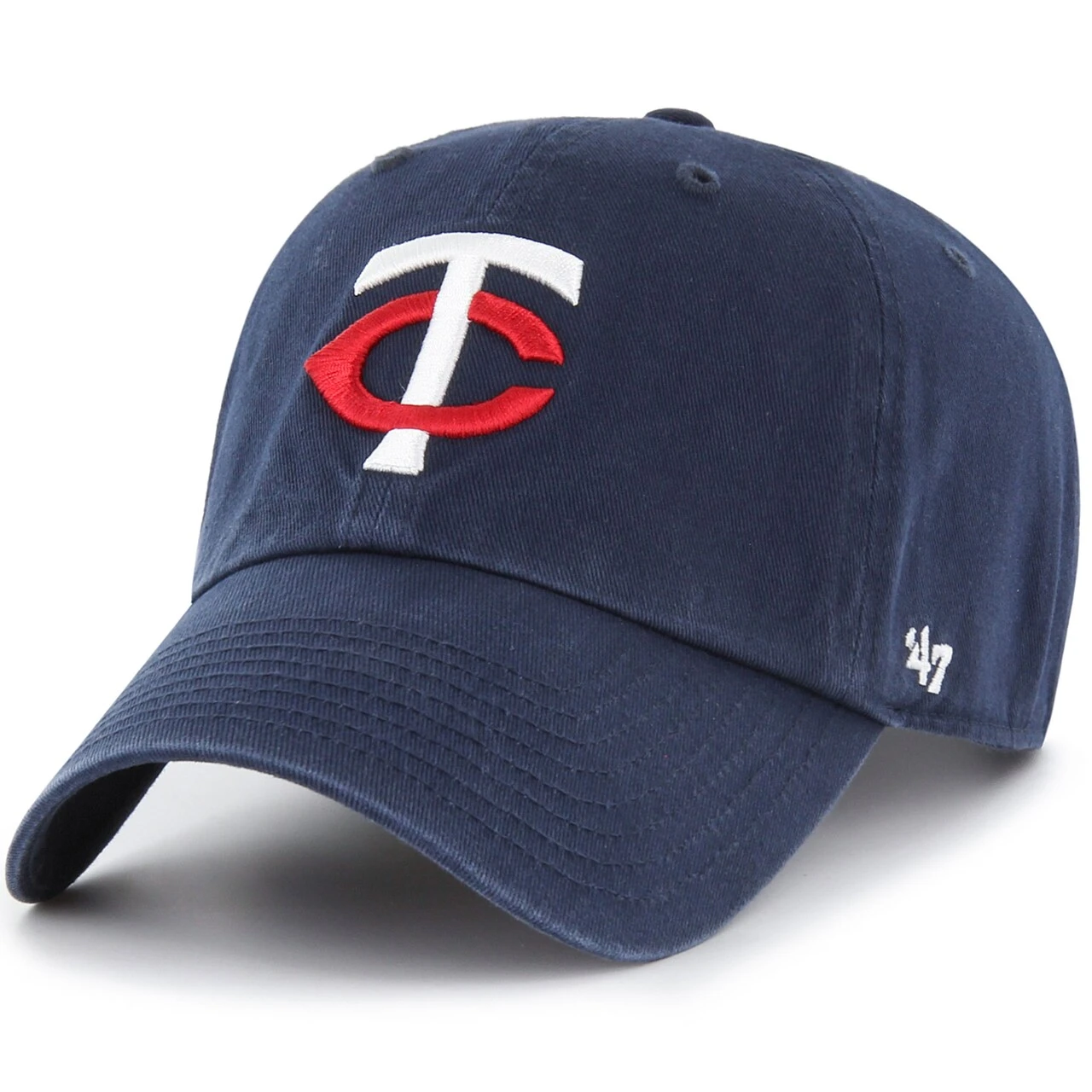 Men's Minnesota Twins '47 Navy Clean Up Adjustable Hat 3 Men's Minnesota Twins '47 Navy Clean Up Adjustable Hat