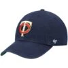 Men's Minnesota Twins '47 Navy Team Franchise Fitted Hat -BigLeagueCaps Store mens 47 navy minnesota twins team franchise fitted hat pi3853000 altimages ff 3853088 272ccee15bb16f2c8adealt1 full