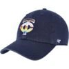 Men's Minnesota Twins '47 Navy Team Pride Clean Up Adjustable Hat -BigLeagueCaps Store mens 47 navy minnesota twins team pride clean up adjustable hat ss5 p 200020411pv 1u l2qknr55oncq7g54enhtv n3nlloo46nvgahbstv0n