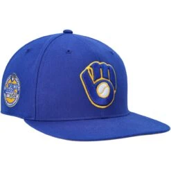 Men's Milwaukee Brewers '47 Royal Sure Shot Captain Snapback Hat