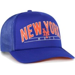 Men's New York Mets '47 Royal Backhaul Foam Trucker Snapback Hat -BigLeagueCaps Store mens 47 royal new york mets backhaul foam trucker snapback hat ss5 p 5015149pv 3u fbqrmbtzcovarvsvukyvv cnsyvdhyernyc5vvr3vy