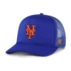 Men's New York Mets '47 Royal Foamo Trucker Snapback Hat -BigLeagueCaps Store mens 47 royal new york mets foamo trucker snapback hat ss5 p 5015197pv 1u xhavo1luybvuveydmamrv rwmck1xrucymn32idp90