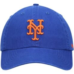 Men's New York Mets '47 Royal Game Clean Up Adjustable Hat -BigLeagueCaps Store mens 47 royal new york mets game clean up adjustable hat pi3872000 altimages ff 3872416 90f47ef6da3b9bdca087alt2 full