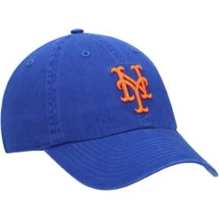 Men's New York Mets '47 Royal Game Clean Up Adjustable Hat -BigLeagueCaps Store mens 47 royal new york mets game clean up adjustable hat pi3872000 altimages ff 3872416 90f47ef6da3b9bdca087alt3 full
