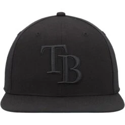 Men's Tampa Bay Rays '47 Black On Black Sure Shot Captain Snapback Hat -BigLeagueCaps Store mens 47 tampa bay rays black on black sure shot captain snapback hat ss5 p 200021593pv 2u vmfrsryglhjb1wbioqndv dotggauaulrqx4h5dpl1
