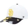 Men's San Diego Padres '47 White Dark Tropic Hitch Snapback Hat -BigLeagueCaps Store mens 47 white san diego padres dark tropic hitch snapback hat ss5 p 200142745pv 1u uezkiagvqyw1amibpdtov omqdyusltikjlakc7nne