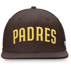 Men's San Diego Padres Fanatics Branded Brown Team Core Fitted Hat -BigLeagueCaps Store mens fanatics branded brown san diego padres team core fitted hat pi4236000 altimages ff 4236865 3cf99946814cc449477dalt2 full