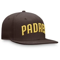 Men's San Diego Padres Fanatics Branded Brown Team Core Fitted Hat -BigLeagueCaps Store mens fanatics branded brown san diego padres team core fitted hat pi4236000 altimages ff 4236865 3cf99946814cc449477dalt3 full