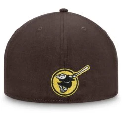 Men's San Diego Padres Fanatics Branded Brown Team Core Fitted Hat -BigLeagueCaps Store mens fanatics branded brown san diego padres team core fitted hat pi4236000 altimages ff 4236865 3cf99946814cc449477dalt4 full