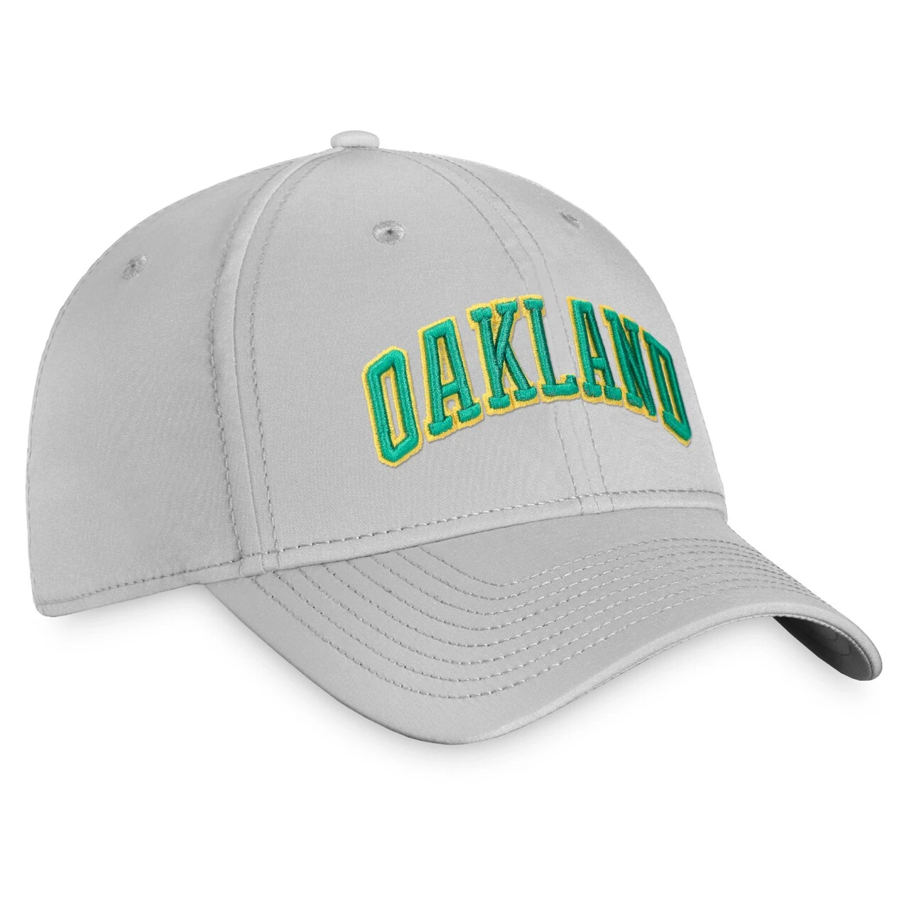 Men's Oakland Athletics Fanatics Branded Gray Cooperstown Collection Core Flex Hat 5 Men's Oakland Athletics Fanatics Branded Gray Cooperstown Collection Core Flex Hat - Image 3