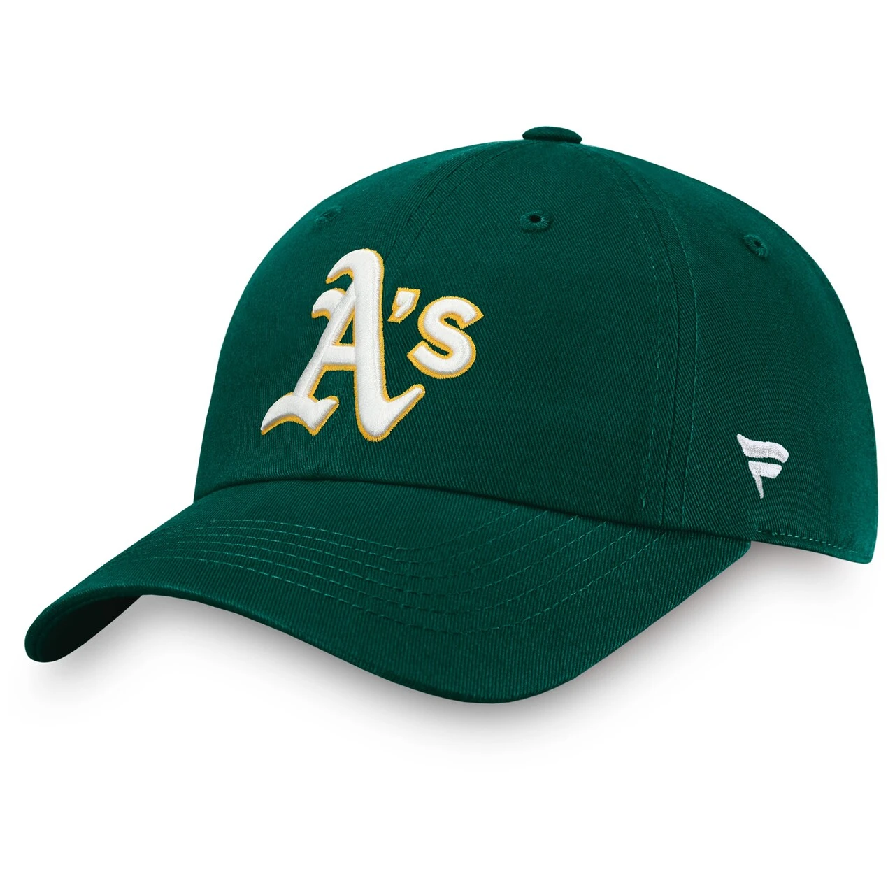 Men's Oakland Athletics Fanatics Branded Green Core Adjustable Hat