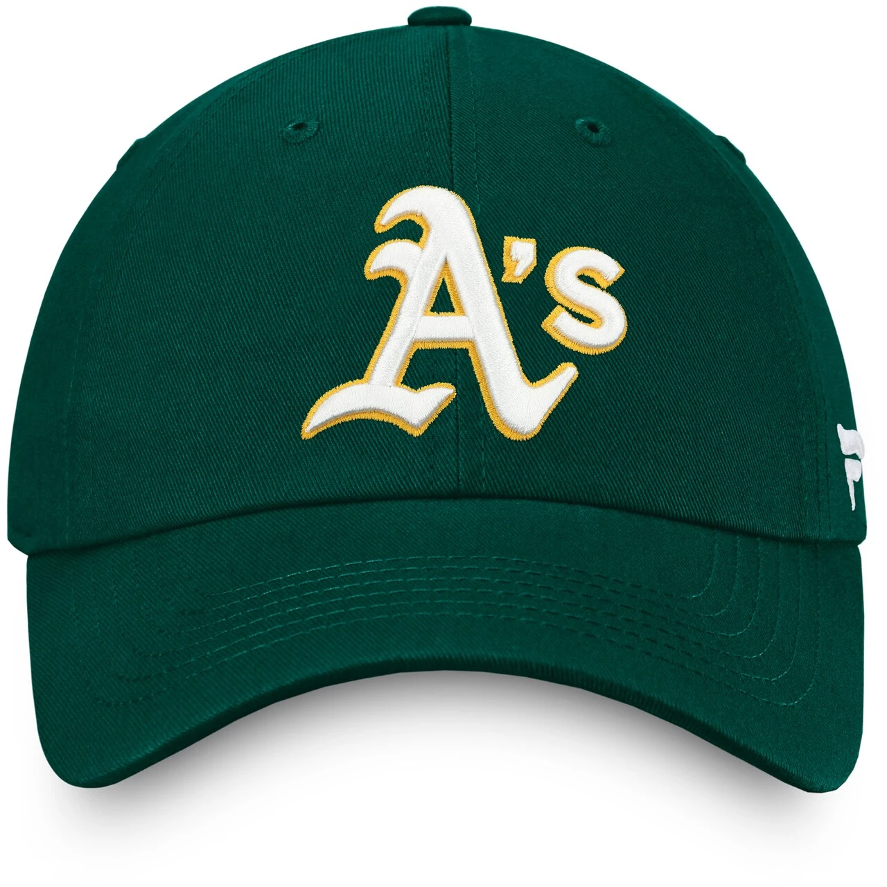 Men's Oakland Athletics Fanatics Branded Green Core Adjustable Hat - Image 2