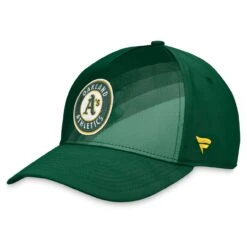 Men's Oakland Athletics Fanatics Branded Green Iconic Gradient Flex Hat