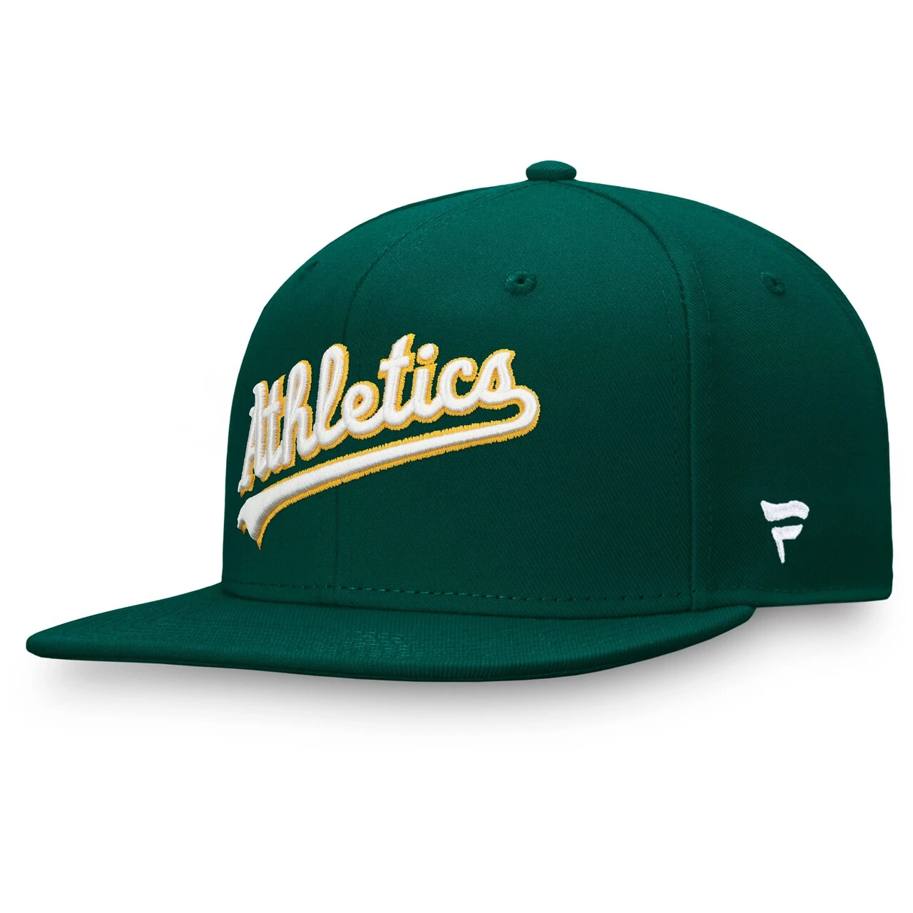 Men's Oakland Athletics Fanatics Branded Green Team Core Fitted Hat
