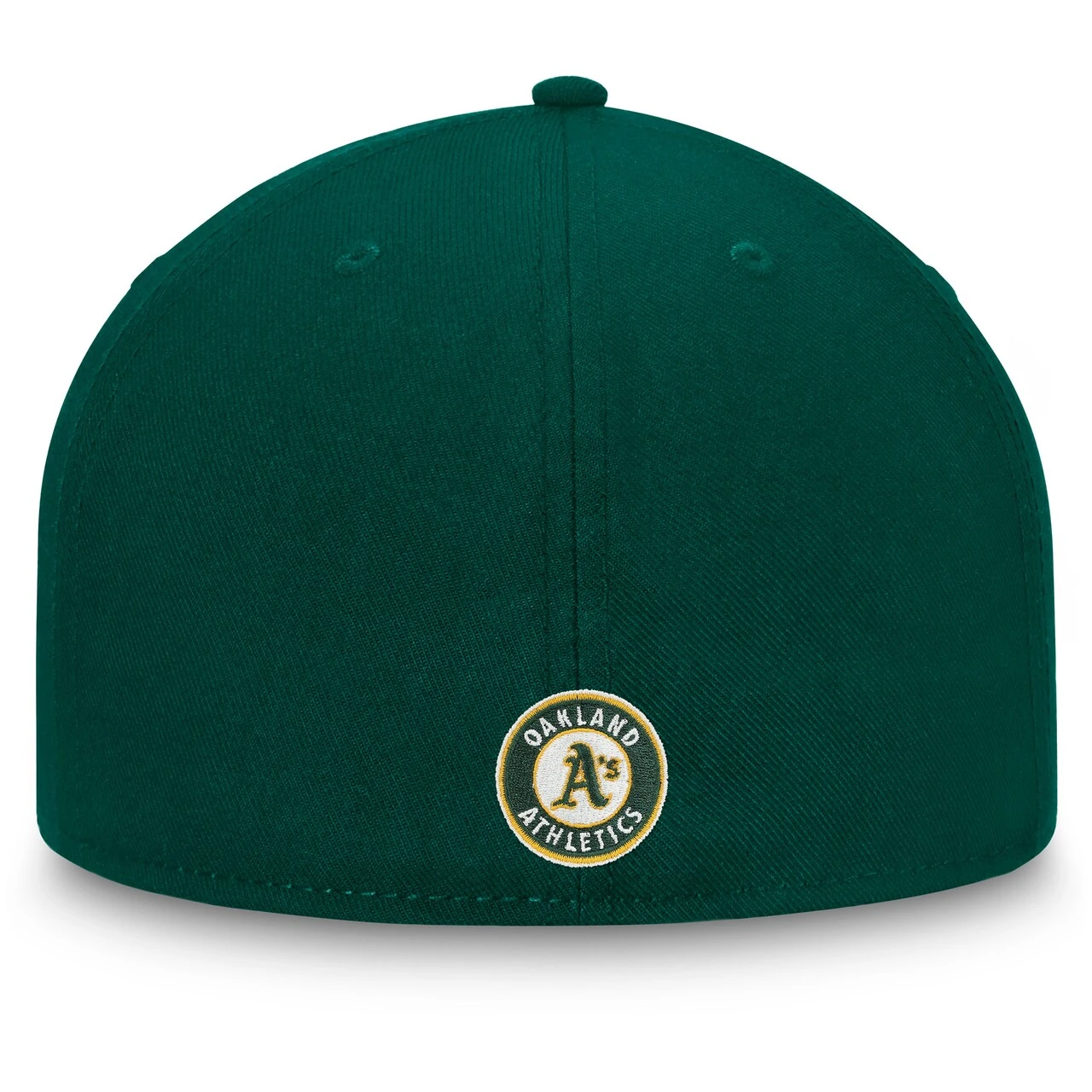 Men's Oakland Athletics Fanatics Branded Green Team Core Fitted Hat - Image 4