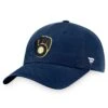 Men's Milwaukee Brewers Fanatics Branded Navy Core Adjustable Hat -BigLeagueCaps Store mens fanatics branded navy milwaukee brewers core adjustable hat pi4232000 altimages ff 4232730 c1a2e4df7ca516fc196dalt1 full