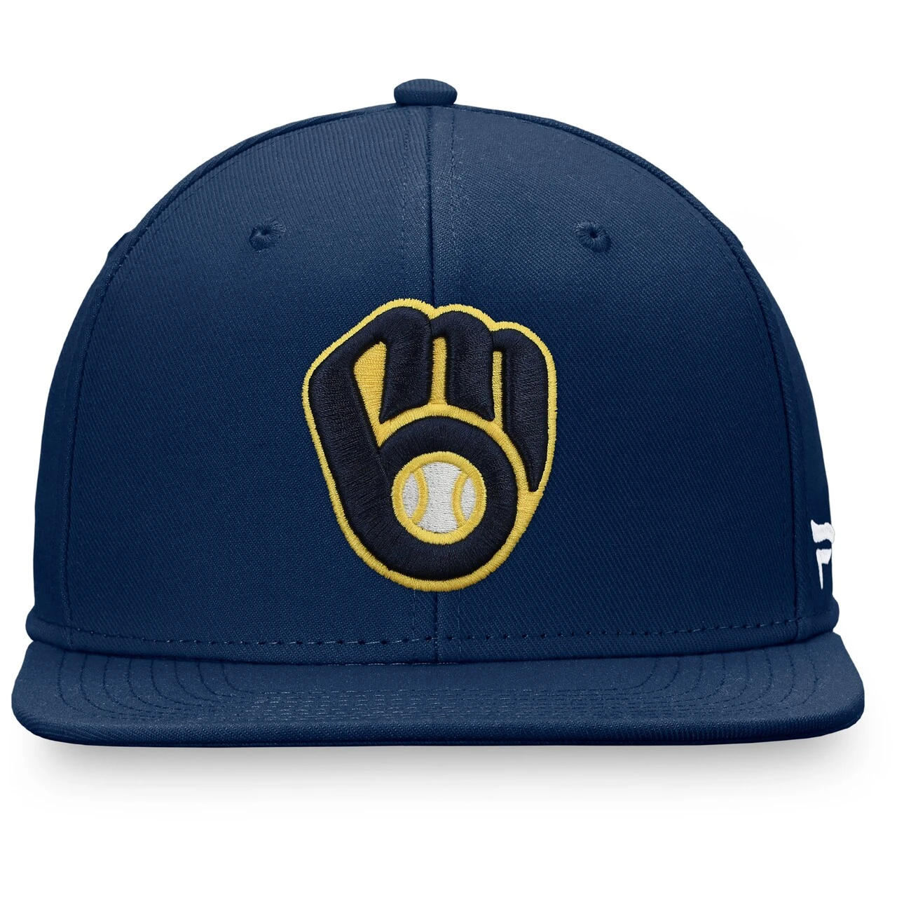 Men's Milwaukee Brewers Fanatics Branded Navy Core Adjustable Snapback Hat - Image 2