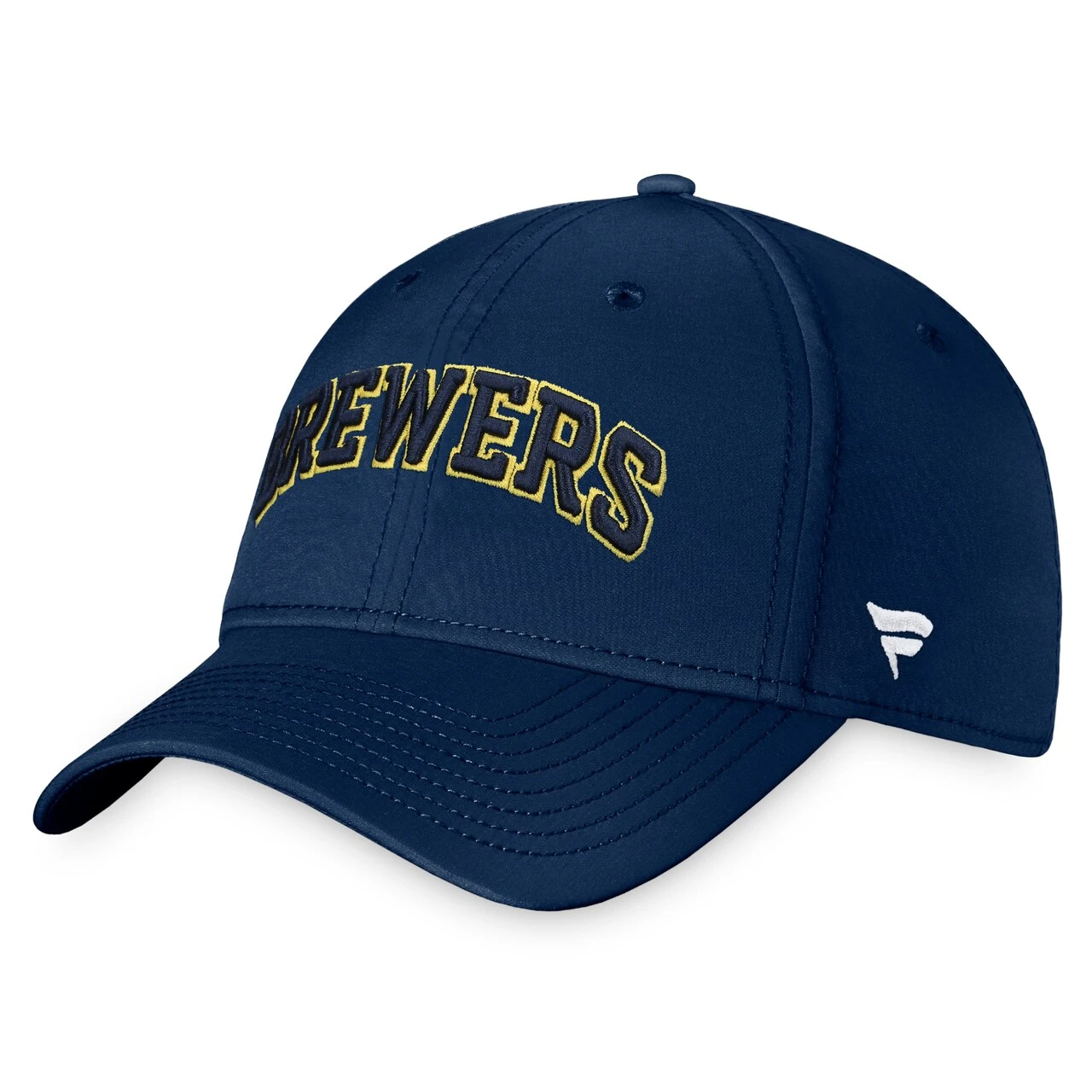 Men's Milwaukee Brewers Fanatics Branded Navy Core Flex Hat 3 Men's Milwaukee Brewers Fanatics Branded Navy Core Flex Hat