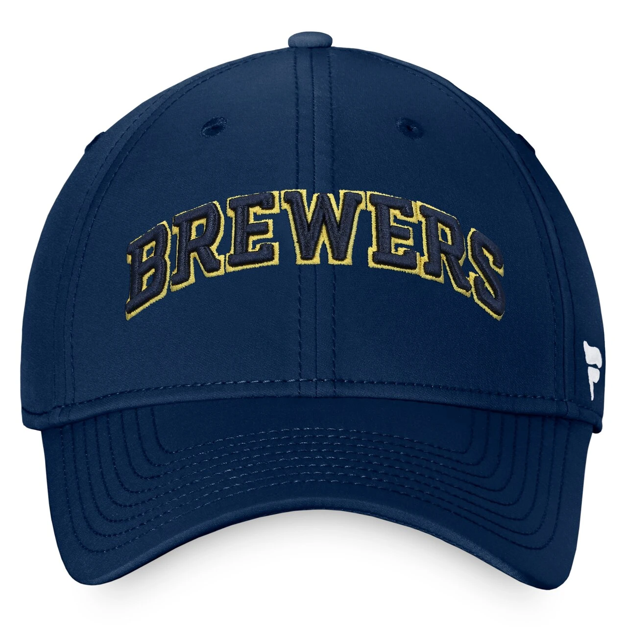 Men's Milwaukee Brewers Fanatics Branded Navy Core Flex Hat 4 Men's Milwaukee Brewers Fanatics Branded Navy Core Flex Hat - Image 2