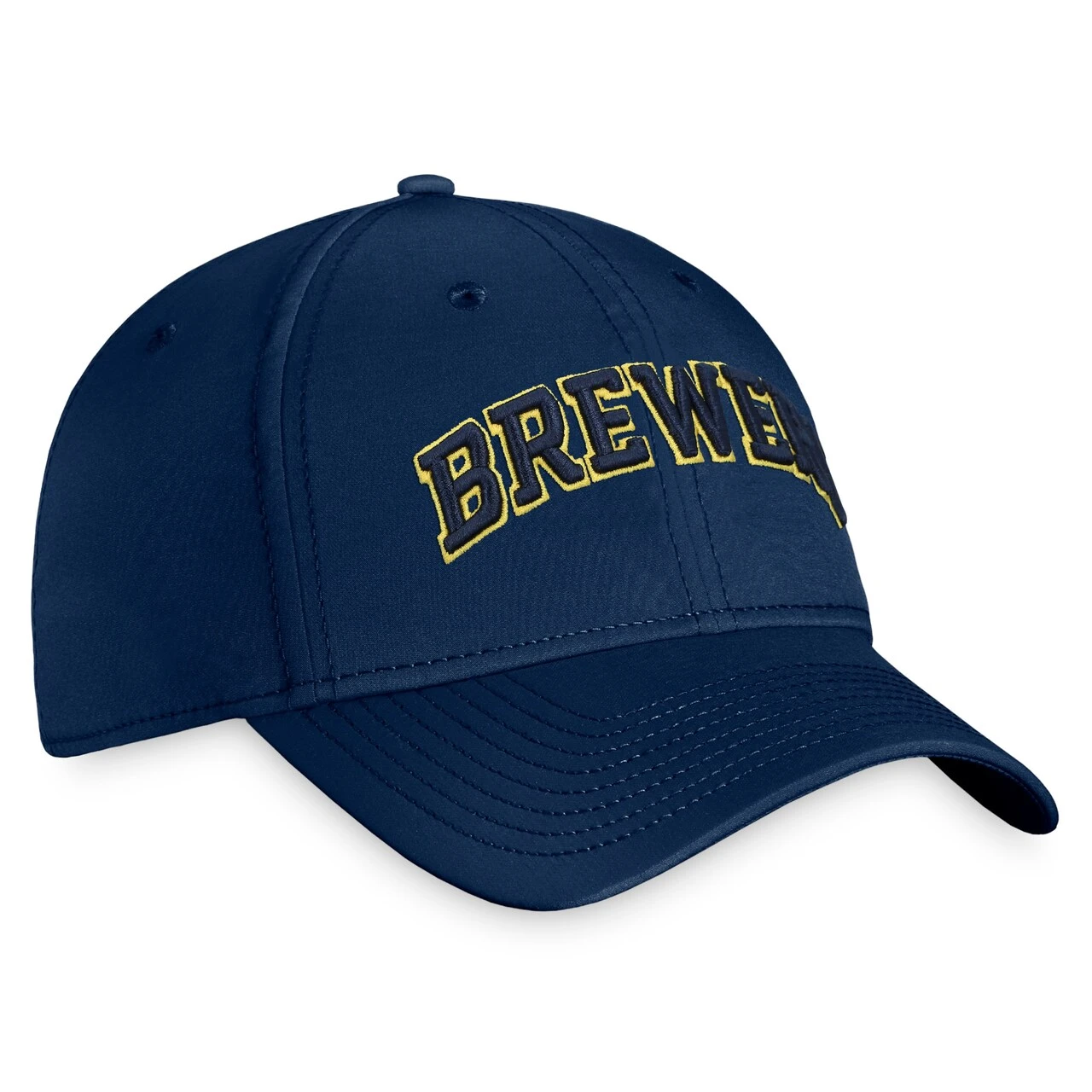 Men's Milwaukee Brewers Fanatics Branded Navy Core Flex Hat 5 Men's Milwaukee Brewers Fanatics Branded Navy Core Flex Hat - Image 3