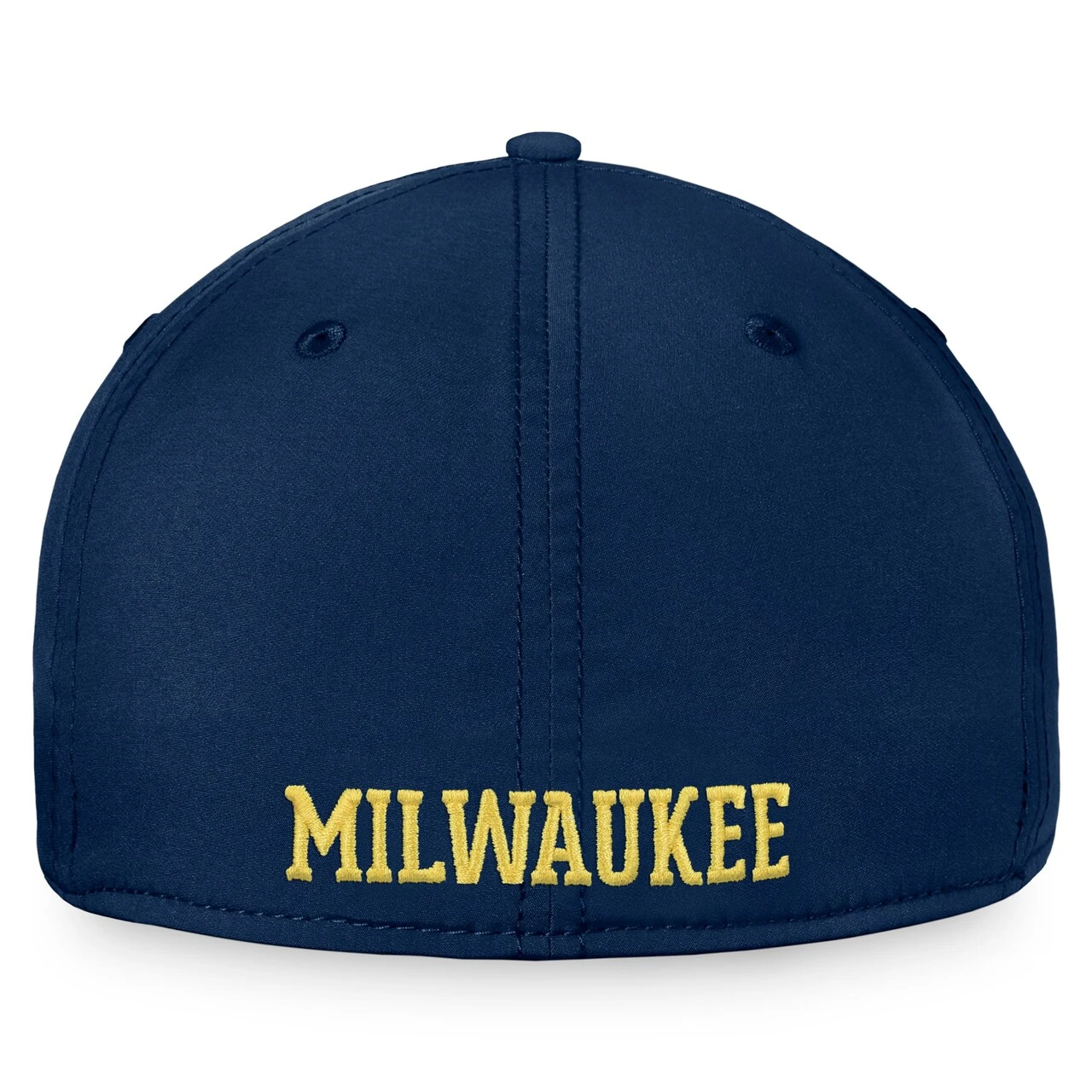 Men's Milwaukee Brewers Fanatics Branded Navy Core Flex Hat 6 Men's Milwaukee Brewers Fanatics Branded Navy Core Flex Hat - Image 4