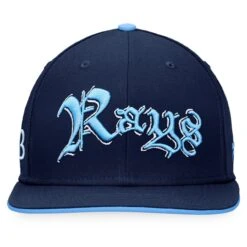 Men's Tampa Bay Rays Fanatics Branded Navy Iconic Old English Snapback Hat -BigLeagueCaps Store mens fanatics branded navy tampa bay rays iconic old english snapback hat ss5 p 4498921pv 2u bx764gkyqd0hoshu4lepv n8egdoexmhi5rric9nyz