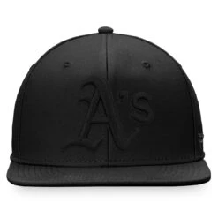 Men's Oakland Athletics Fanatics Branded Black On Black Snapback Hat -BigLeagueCaps Store mens fanatics branded oakland athletics black on black snapback hat ss5 p 4966855pv 2u uunsjn0eegluywfd5zmrv zaweg4fqznn478dyddy3