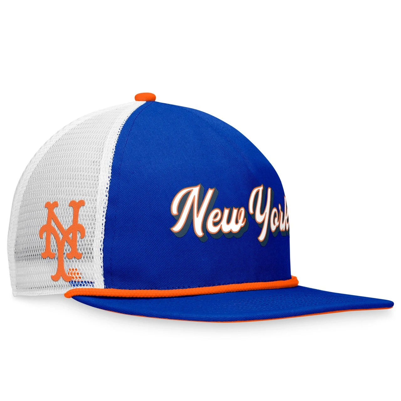 Men's New York Mets Fanatics Branded Royal Heritage Golfer Snapback Hat 3 Men's New York Mets Fanatics Branded Royal Heritage Golfer Snapback Hat