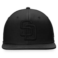 Men's San Diego Padres Fanatics Branded Black On Black Snapback Hat -BigLeagueCaps Store mens fanatics branded san diego padres black on black snapback hat ss5 p 4966869pv 2u rcygt2npbhtpcxkgntprv r0l2x7gwxkkep8ftifvw