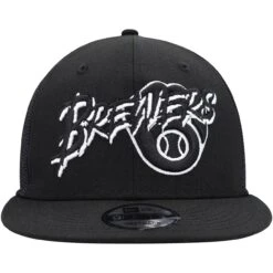 Men's Milwaukee Brewers New Era Black Street Trucker 9FIFTY Snapback Hat -BigLeagueCaps Store mens new era black milwaukee brewers street trucker 9fifty snapback hat ss5 p 4640910pv 2u rpt5qsdafpqnu33atzfrv orgif6phdllaod0tra5v