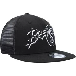 Men's Milwaukee Brewers New Era Black Street Trucker 9FIFTY Snapback Hat -BigLeagueCaps Store mens new era black milwaukee brewers street trucker 9fifty snapback hat ss5 p 4640910pv 3u rpt5qsdafpqnu33atzfrv xb8epjdzsw09w3dd11yk