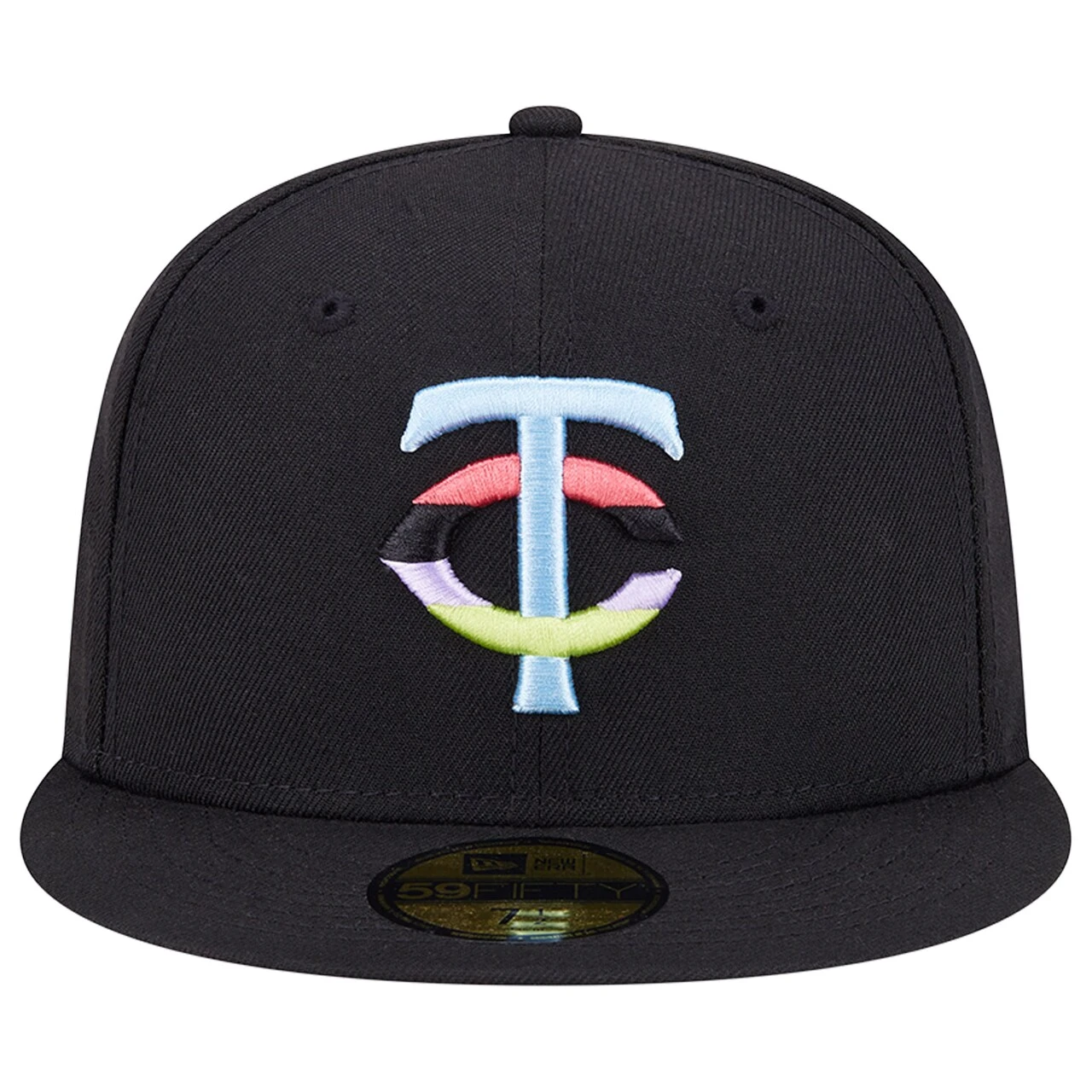 Men's Minnesota Twins New Era Black Multi-Color Pack 59FIFTY Fitted Hat 4 Men's Minnesota Twins New Era Black Multi-Color Pack 59FIFTY Fitted Hat - Image 2