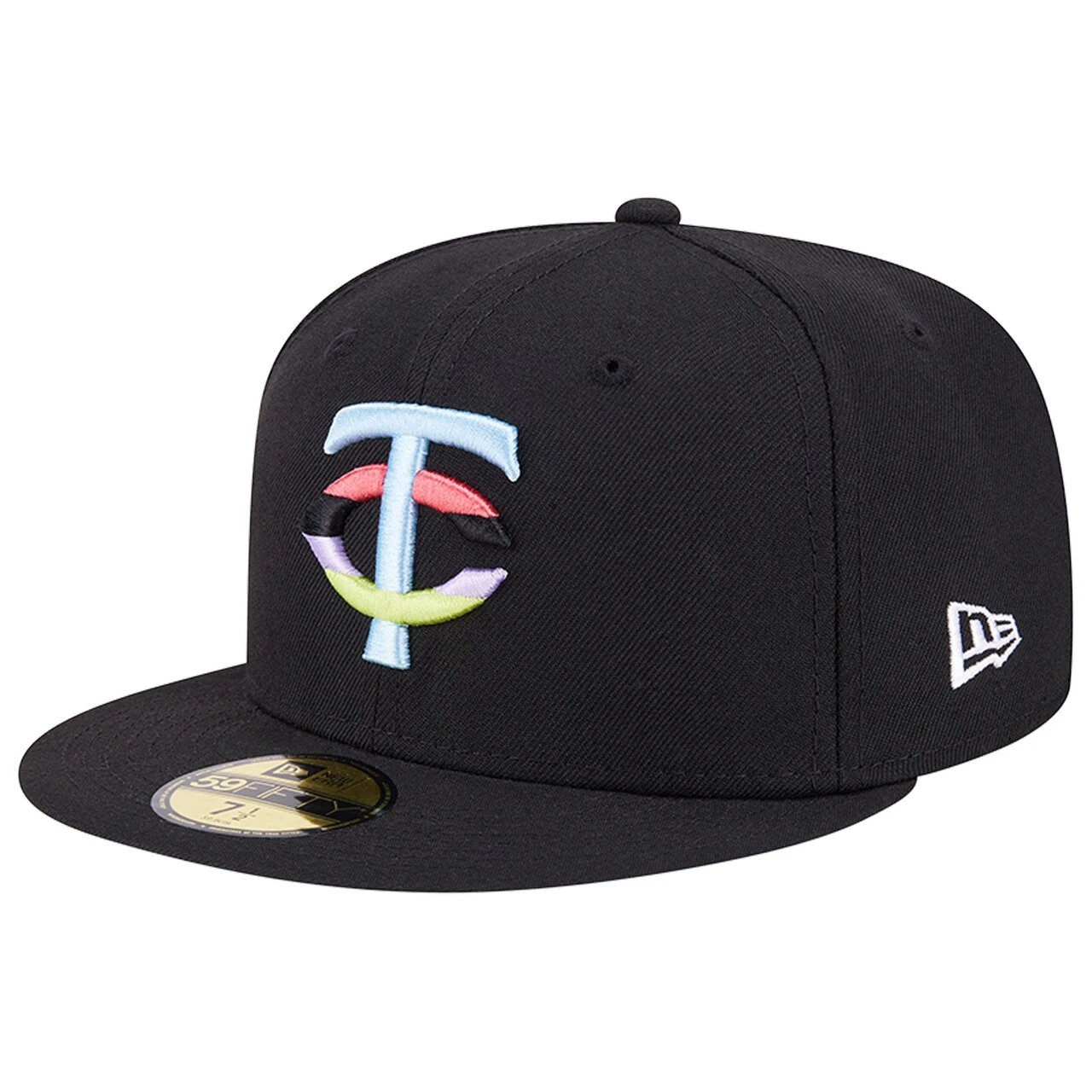 Men's Minnesota Twins New Era Black Multi-Color Pack 59FIFTY Fitted Hat 5 Men's Minnesota Twins New Era Black Multi-Color Pack 59FIFTY Fitted Hat - Image 3