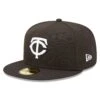 Men's Minnesota Twins New Era Black Team Logo 59FIFTY Fitted Hat 1 Men's Minnesota Twins New Era Black Team Logo 59FIFTY Fitted Hat -BigLeagueCaps Store mens new era black minnesota twins team logo 59fifty fitted hat pi4733000 altimages ff 4733498 3815a937269c56027431alt1 full