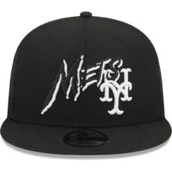 Men's New York Mets New Era Black Street Trucker 9FIFTY Snapback Hat -BigLeagueCaps Store mens new era black new york mets street trucker 9fifty snapback hat ss5 p 4640908pv 2u mmrrfn6czlhgniv6cacjv qlrm3ykzs6ev0dnboun9