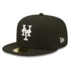 Men's New York Mets New Era Black Team Logo 59FIFTY Fitted Hat -BigLeagueCaps Store mens new era black new york mets team logo 59fifty fitted hat pi4733000 altimages ff 4733476 1d29bd73b761ffc35fbbalt1 full