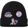 Men's Oakland Athletics New Era Black Polar Lights Cuffed Knit Hat -BigLeagueCaps Store mens new era black oakland athletics polar lights cuffed knit hat ss5 p 4870408pv 1u wtaukfzablspln5u3uhrv q1yvgecbuitght4lkcch