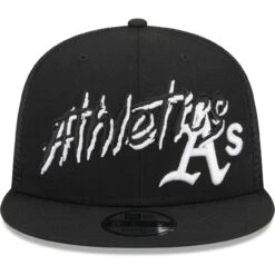 Men's Oakland Athletics New Era Black Street Trucker 9FIFTY Snapback Hat -BigLeagueCaps Store mens new era black oakland athletics street trucker 9fifty snapback hat ss5 p 4640900pv 2u bp0evtbydvrbz9lrak4cv peof69ynbzusuyw40uj5