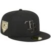 Men's Tampa Bay Rays New Era Black 2023 59FIFTY Day Fitted Hat -BigLeagueCaps Store mens new era black tampa bay rays 2023 59fifty day fitted hat ss5 p 200013264pv 1u ievcwyyn1vyiqzhljkuyv cde0l5gvnctpbhxaqfqz