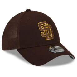 Men's San Diego Padres New Era Brown 2023 Batting Practice 39THIRTY Flex Hat -BigLeagueCaps Store mens new era brown san diego padres 2023 batting practice 39thirty flex hat pi4418000 altimages ff 4418441 85944ef3401cb6838bf1alt3 full