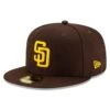 Men's San Diego Padres New Era Brown Authentic Collection On-Field 59FIFTY Fitted Hat 1 Men's San Diego Padres New Era Brown Authentic Collection On-Field 59FIFTY Fitted Hat -BigLeagueCaps Store mens new era brown san diego padres authentic collection on field 59fifty fitted hat pi3732000 altimages ff 3732108 a38ff07ce55afd92abc9alt1 full