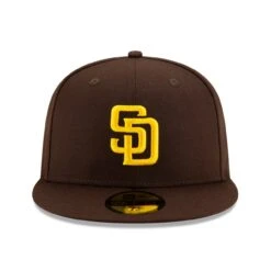 Men's San Diego Padres New Era Brown Authentic Collection On-Field 59FIFTY Fitted Hat -BigLeagueCaps Store mens new era brown san diego padres authentic collection on field 59fifty fitted hat pi3732000 altimages ff 3732108 a38ff07ce55afd92abc9alt2 full