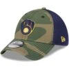 Men's Milwaukee Brewers New Era Camo Team Neo 39THIRTY Flex Hat -BigLeagueCaps Store mens new era camo milwaukee brewers team neo 39thirty flex hat ss5 p 5002327pv 1u frkvpts2avtrncs7tracv 1bk7y1dmswz48n7juhlh