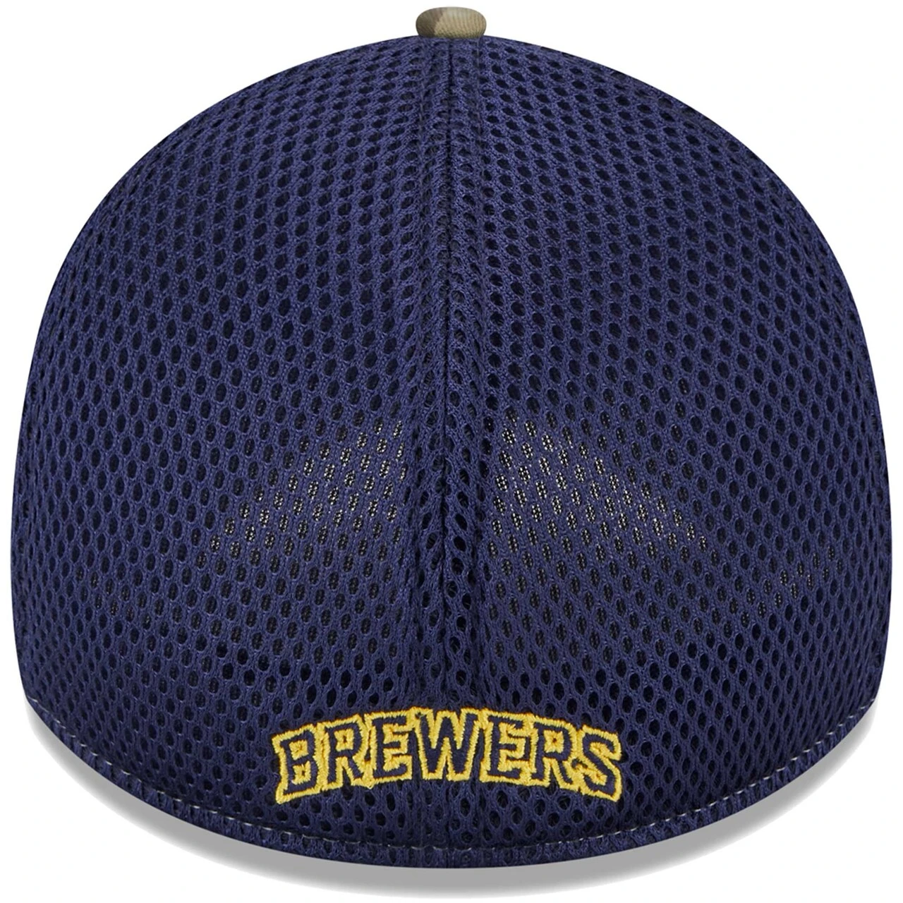 Men's Milwaukee Brewers New Era Camo Team Neo 39THIRTY Flex Hat 6 Men's Milwaukee Brewers New Era Camo Team Neo 39THIRTY Flex Hat - Image 4